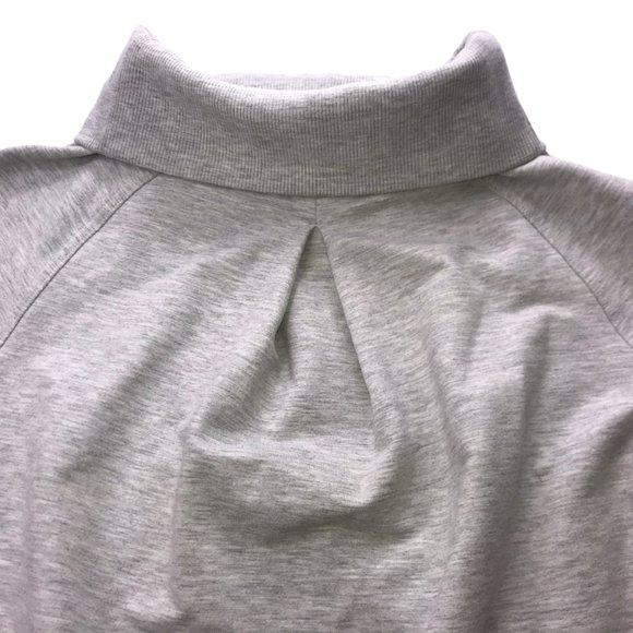 LULULEMON Gray Sweatshirt Turtleneck Pullover. Cowl Neck. Size Women's 2 - Picture 6 of 13